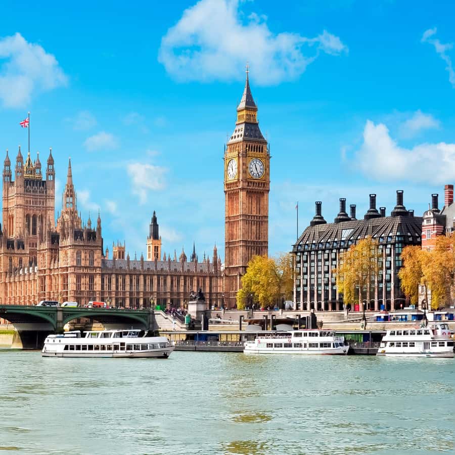 London Westminster to Tower Bridge River Thames Cruise