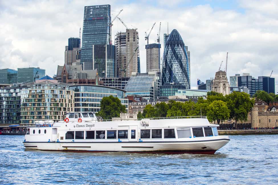 London Westminster to Tower Bridge River Thames Cruise
